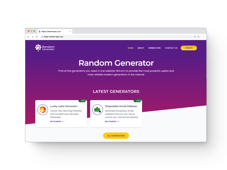 Random Generator