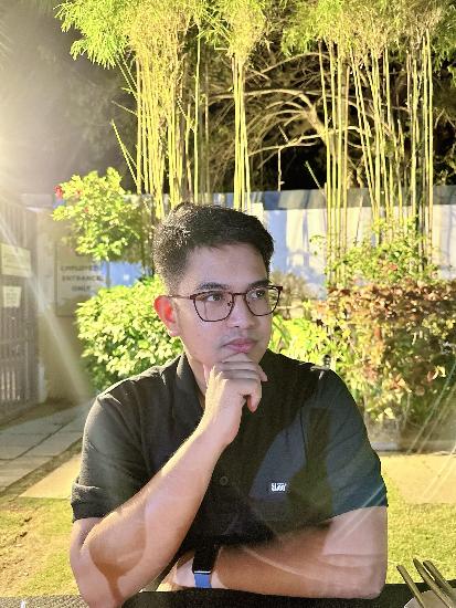 Carlo at the garden