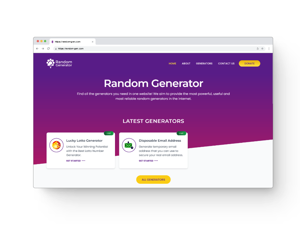 Random Generator